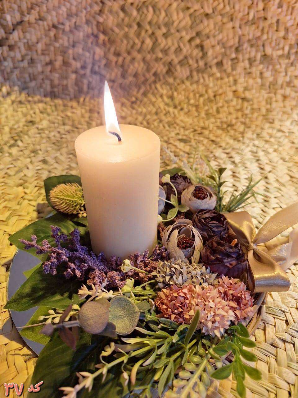 جا شمعی رومیزی آرت بلوم